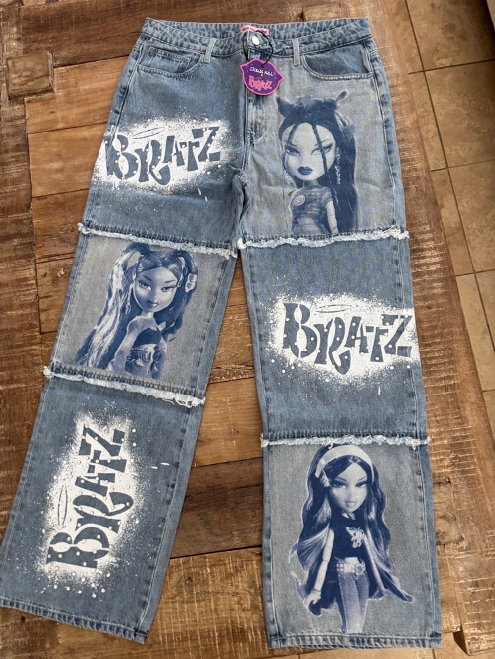 Dolls Kill x BRATZ Graphic Jeans NIP